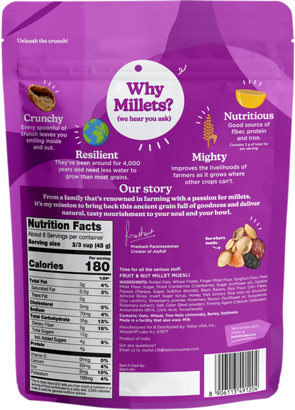 Fruit &amp; Nut Crunchy Muesli